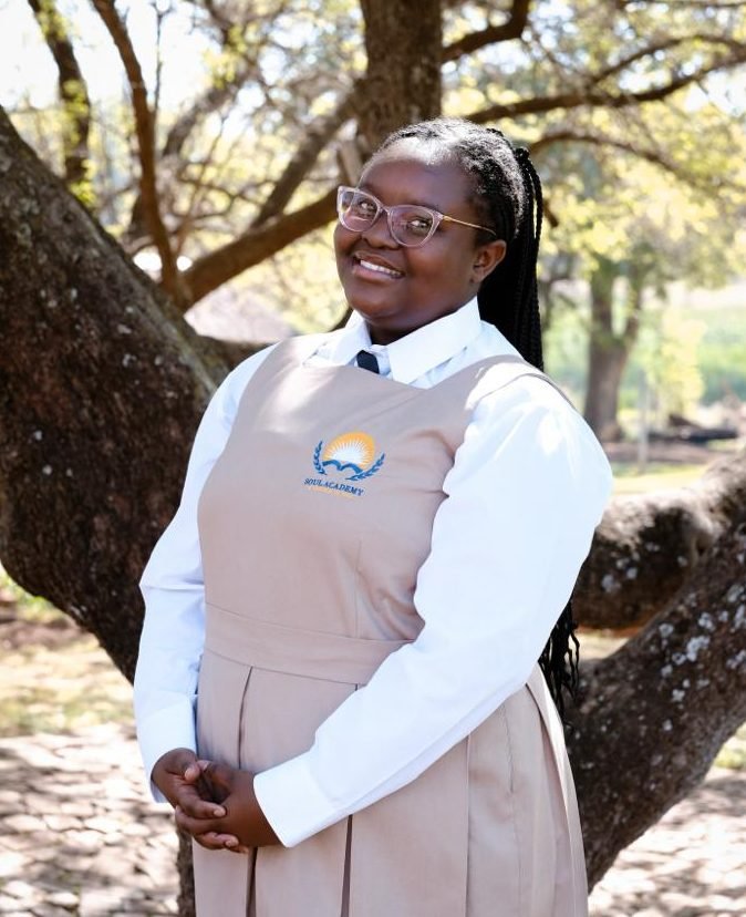 Soul Leadership Academy student in uniform